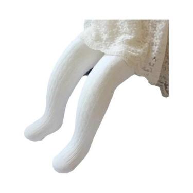 Imagem de Meias Calças De Tricô Para Meninas Na Primavera, Com Detalhe Torcido N