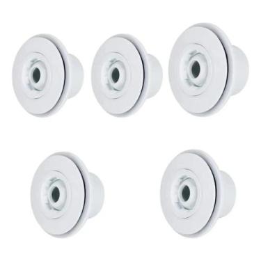 Imagem de Kit Dispositivo De Retorno Abs Slim Fibra Vazão 4m3h Kit Branco Com 6 
