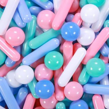 Imagem de Ball Pit Balls STARBOLO Macaron 120 unidades para crianças e bebês