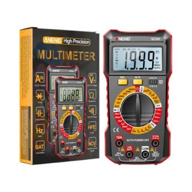 Imagem de Multímetro Digital Profissional ANENG SZ305 Com Detector De Tensão NCV
