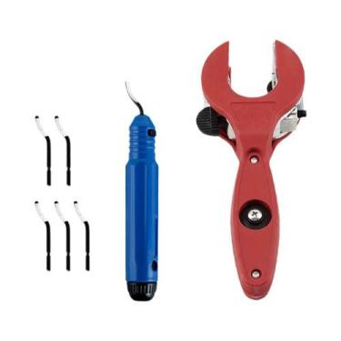 Imagem de Cortador De Tubos Com Catraca 8-29mm 2 Em 1 Ferramenta DIY Para Cobre,