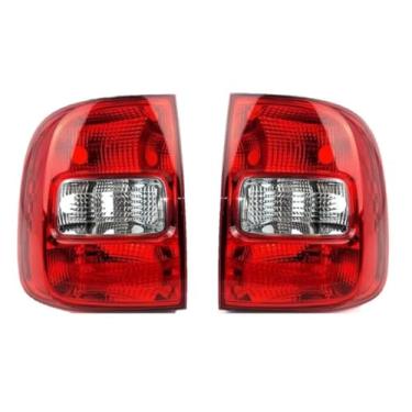 Imagem de Par Lanterna Traseira Saveiro G5 G6 2010 2011 2012 2013 2014 2015 2016 Rubi