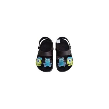 Imagem de Papete Monstros S.A Sandália Infantil Leve Confortável Personagem - Ma