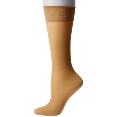 Imagem de Meia 3/4 Mini Lu Lupo Fio 20 Loba 05510-001, Natural