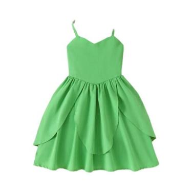 Imagem de Vestidos De Moda Para Meninas De 2 a 10 Anos, Vestidos Casuais Brancos