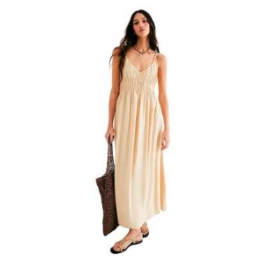 Imagem de Vestido Hering Longo Em Peach Touch-Feminino