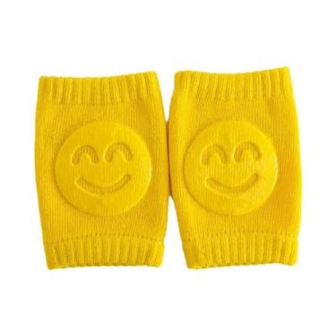 Imagem de Meias De Bebê Recém-Nascido Com Rosto Sorridente E Protetores De Cotov