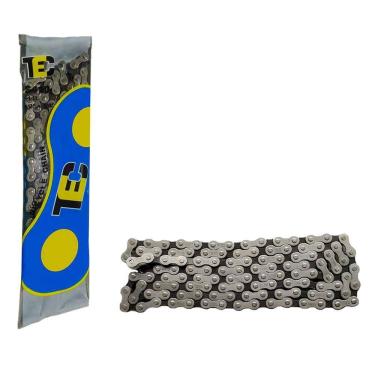 Imagem de Corrente De Bicicleta E Triciclo Grossa Tec 114Elos C410 Aço