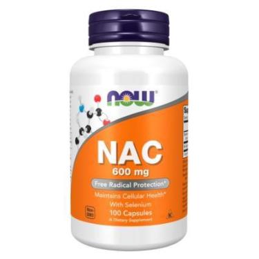 Imagem de NAC 600mg 100 Cápsulas Now Foods