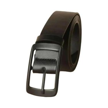 Imagem de Cinto Clássico Masculino De Couro PU Com Fivela De Metal De Alta Quali