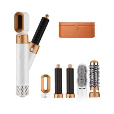 Imagem de Secador De Cabelo 5 Em 1, Escova De Ar Quente, Ferramenta De Estilizaç