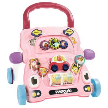 Imagem de Andador Empurrador Infantil Com Som Interativo Pimpolho