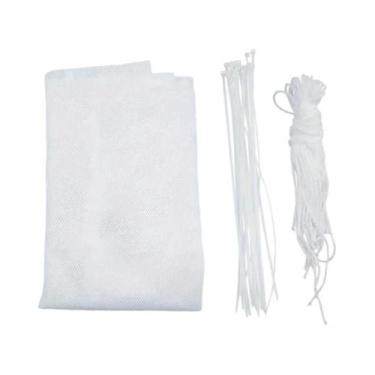 Imagem de Rede De Proteção Infantil Durável Para Escadas E Varandas - Malha Fina