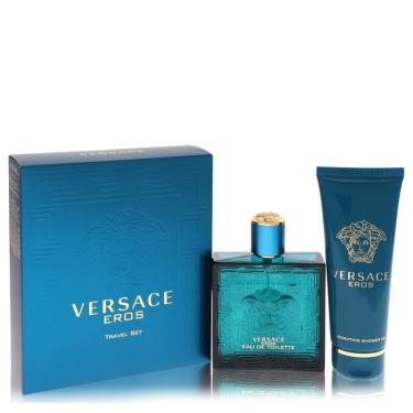 Imagem de Perfume Masculino Eros CX. presente Versace 100 ML Eau De Toilette 100 ML + Gel De banho