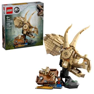 Imagem de Lego Jurassic World Crânio Tricerátopo 468 Peças - 76969