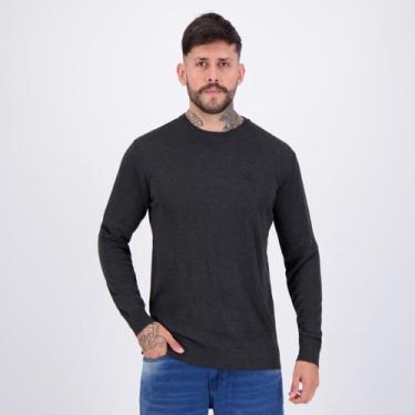 Imagem de Suéter Flamengo Conto Cinza Escuro - Braziline, G