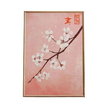 Imagem de Pôster De Arte Em Tela Estilo Asiático Com Tigre Japonês, Peixe Koi, S