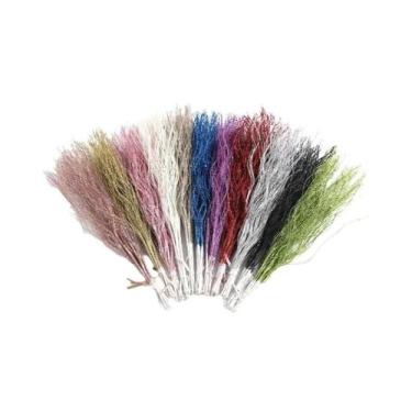 Imagem de Buquê De Frutas Artificiais Com Glitter Para Decoração De Árvore De Na