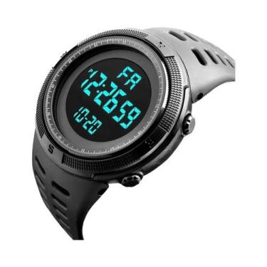 Imagem de Relógio Esportivo Digital Masculino À Prova D'água Com Cronômetro Lumi