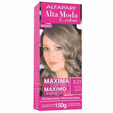 Imagem de Alta moda tonalizante kit 120g 8.21 louro claro