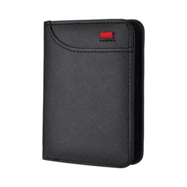 Imagem de Carteira Mini Vertical Masculina Para Múltiplos Cartões, Carteira Para