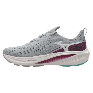 Imagem de Tênis de Corrida Mizuno Sunrise Feminino, Cinza, 36