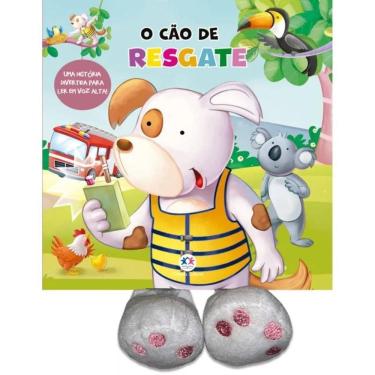 Imagem de Livro Cartonado O Cão De Resgate - Com Patinhas - Ciranda