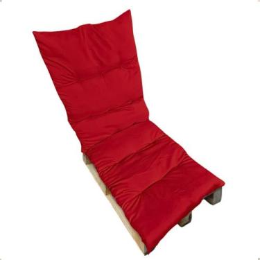 Imagem de Almofada Futon Cadeira Colchonete Futto Sofá Pallet Grande Espreguiçad