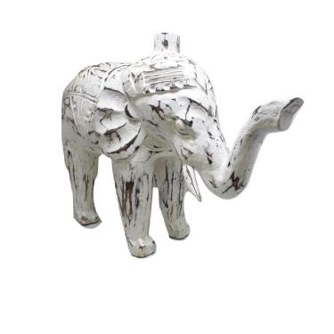 Imagem de Elefante Tradicional Bali Patina 30X35Cm