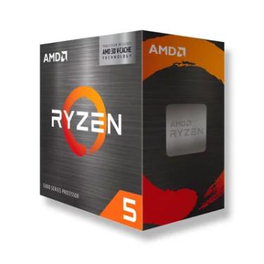 Imagem de Processador Amd Ryzen 5-5500x3d, 3GHz (Turbo 4GHz),  AM4, 6 Cores, 12 Threads, Cache 99MB, Sem Cooler - 100-100001504wof