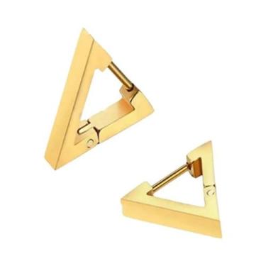 Imagem de Brincos De Argola Em Aço Inoxidável Com Runas Vikings Pretos Para Home