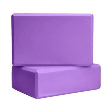 Imagem de Conjunto De 2 Blocos De Yoga Femininos Leves, Antiodor E De Espuma De 