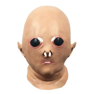 Imagem de Mask Horror Alien Hood Latex Overhead Cover Festa de Halloween - yiwei