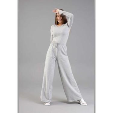 Imagem de Blusa Básica Manga Longa Feminina em Cotton Just Basic-Feminino