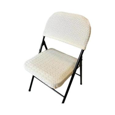 Imagem de Capa Elegante Para Cadeira De Jantar Dobrável, Capa Protetora Para Cad