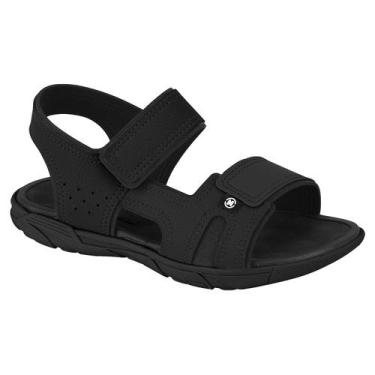 Imagem de Papete Sandália tiras autocolantes Molekinho Infantil Juvenil Meninos,