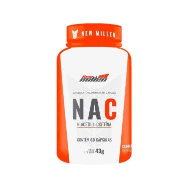 Imagem de NAC - N-Acetil L-Cisteína 60 Cápsulas - New Millen-Unissex