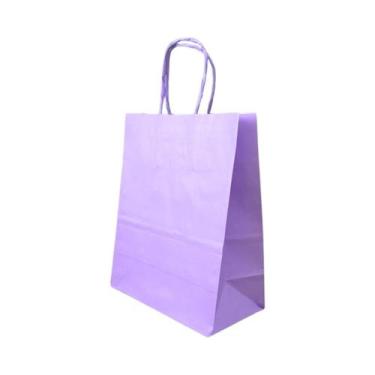 Imagem de Sacola Colorida Presente 17,5X8,5X21,5Cm Papel Premium 10Und - Db