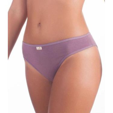 Imagem de Calcinha Femmina Duloren Sempre Jovem Modal Ref. 728010, Berinjela, M
