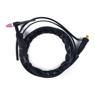 Imagem de Tocha Máquina Solda TIG 150A Refrigerada a Ar Seca WP 26 Gatilho Engat