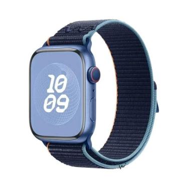 Imagem de Pulseira Esportiva De Nylon De 49mm Para Apple Watch Ultra 9 Series S1