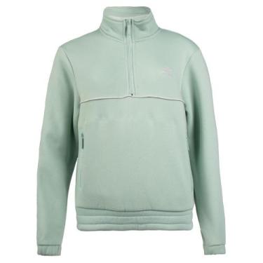 Imagem de Moletom Feminino Mormaii Gola Alta Zíper Verde, Verde, G