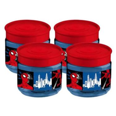 Imagem de Kit Potes Tampa de Rosca 160ml Infantil Porta Objetos Organizador Mult