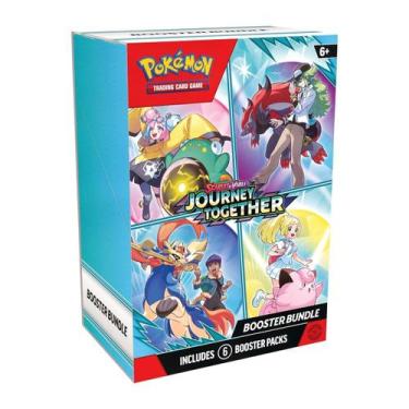 Imagem de Combo de Pacote Amigos de Jornada Booster Cartas Pokemon Inglês