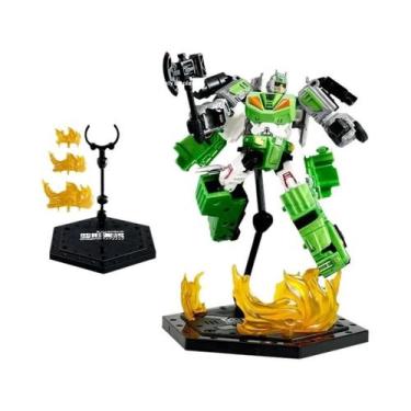 Imagem de Brinquedo Robô Transformável Optimus Prime Série 2 Carro Avião Tanque 