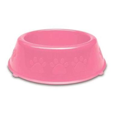 Imagem de Comedouro Perolizado Luxo Filhote Pet Injet 300 Ml - Rosa