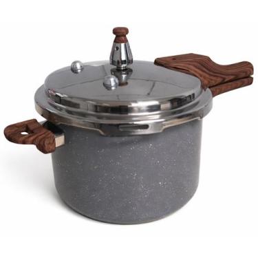 Imagem de Panela de Pressão Tampa 4 Travas Profissonal Antiaderente Indução - DO