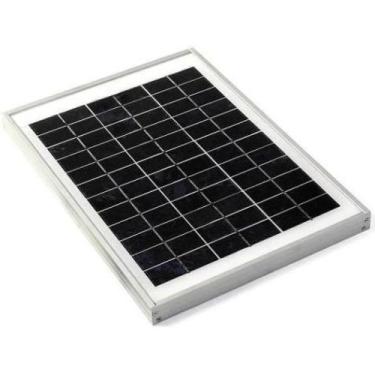 Imagem de Painel Placa Solar Fotovoltaica 10w Inmetro - Congratulations Store