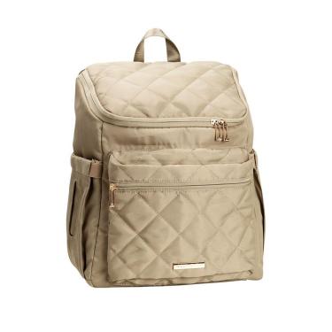 Imagem de Mochila Maternidade PI7282Y com Trocador de Fralda Portátil, Alças para Carrinho e Faix...