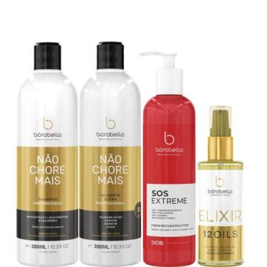 Imagem de Borabella Kit Não Chore 2x350ml + SOS 240ml + Elixir 60ml